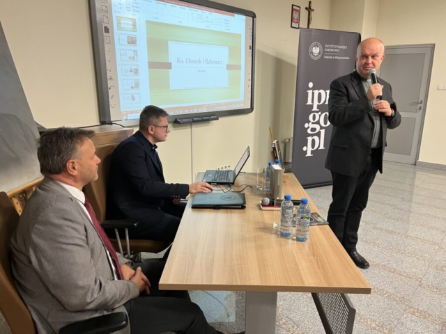 Promocja książki o bł. ks. Henryku Hlebowiczu