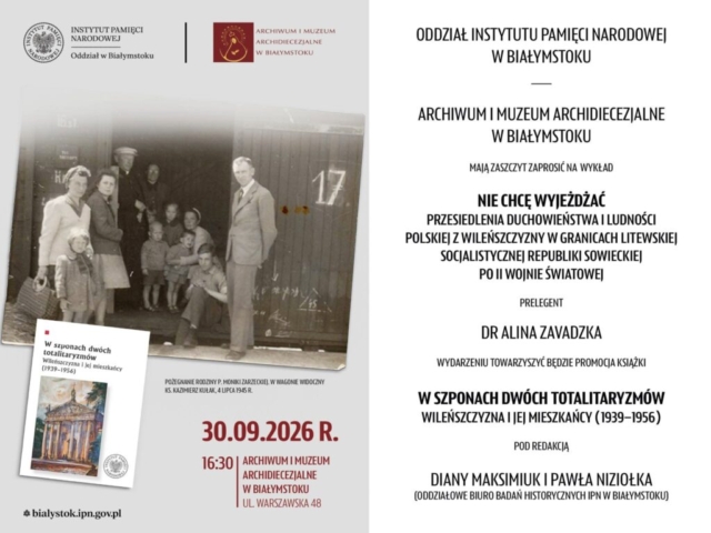 Plakat wydarzenia